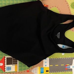 Athleta Conscious Crop High Neck Tank/Bra Size L